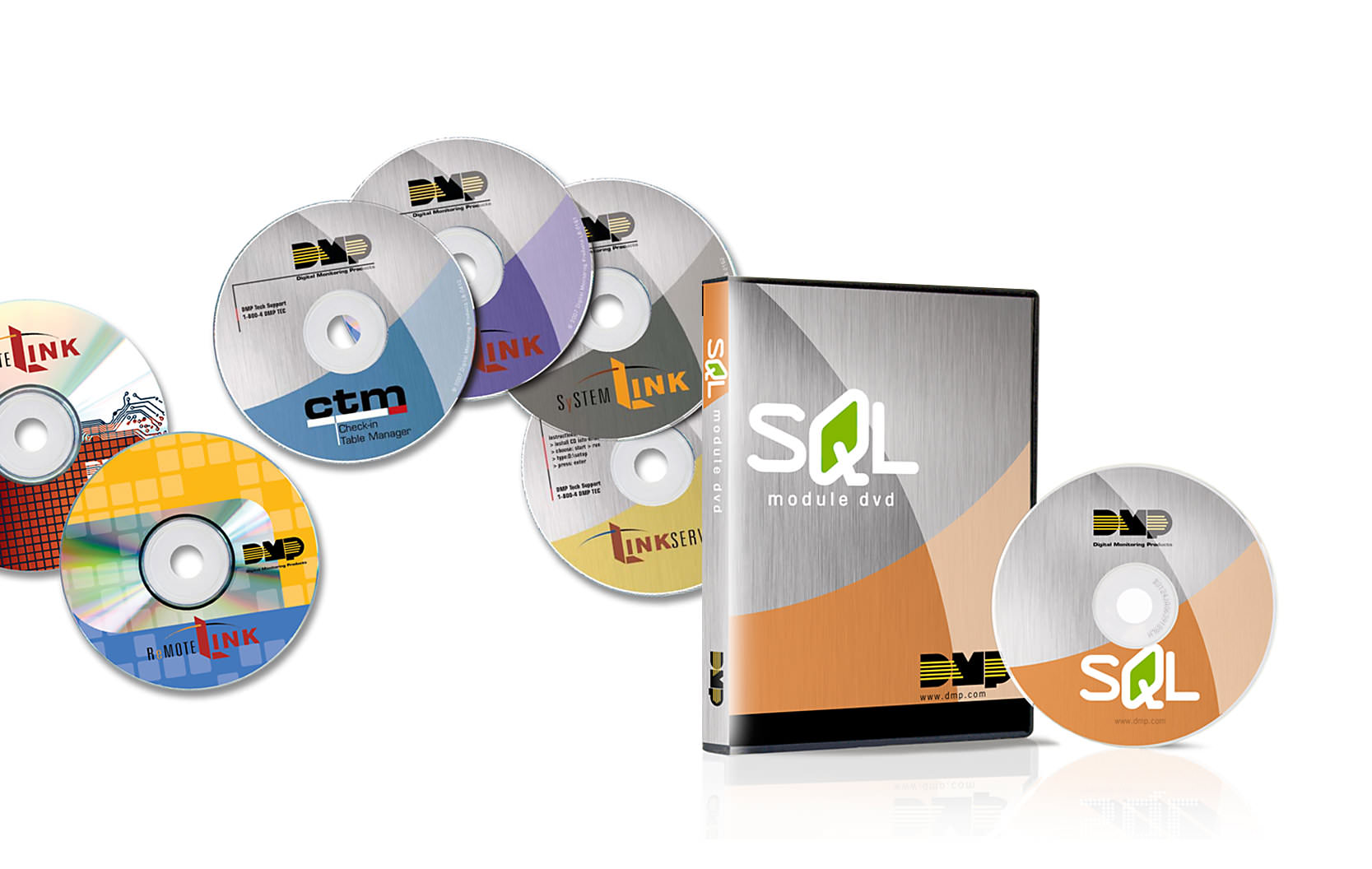 DMP SQL software packaging