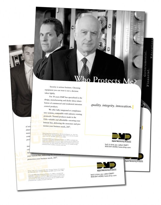 DMP Who Protects Us ad campaign