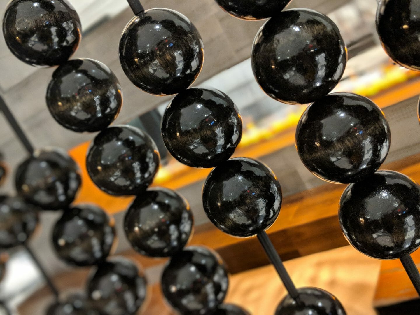 Back Bay Hilton , Boston Abacus lobby screen