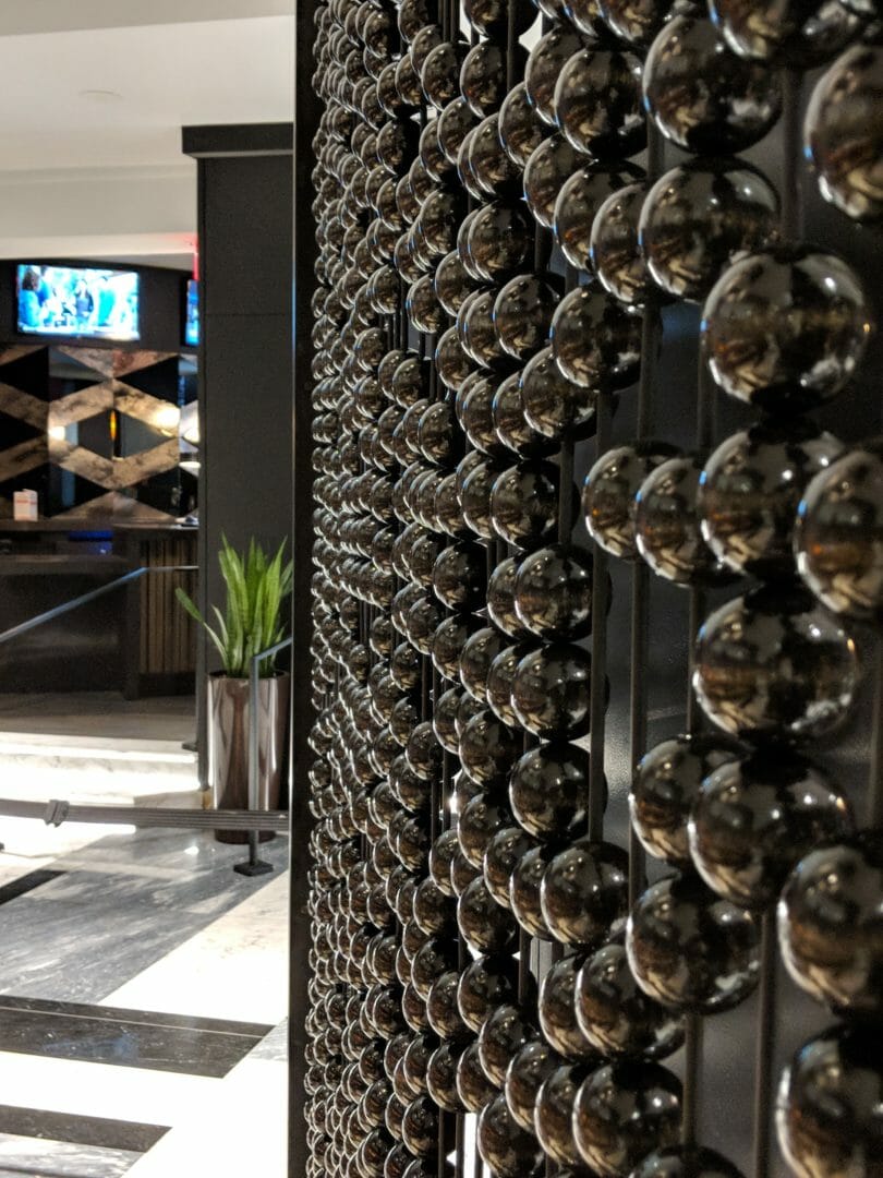 Back Bay Hilton , Boston Abacus lobby screen