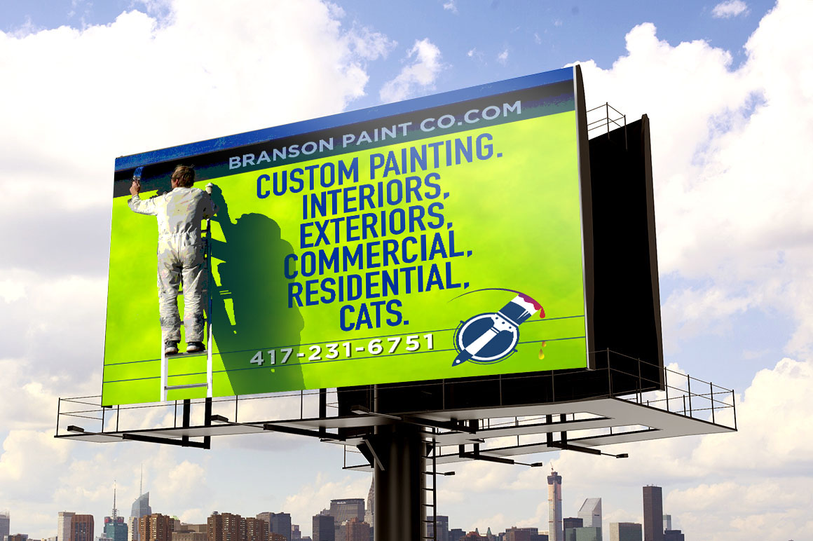 Branson Paint Company Billboard