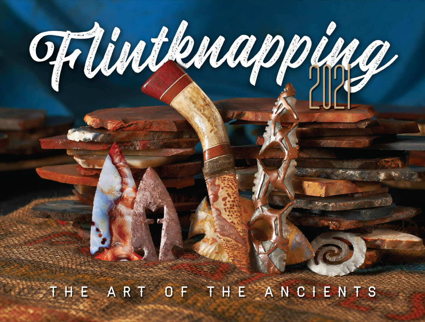 2021 Flintknapping calendar Cover