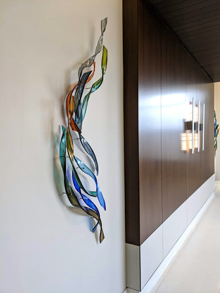 Carlyn Ray Glass Ribbons